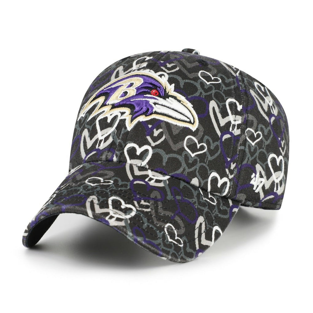 '47 Girls Youth Mural Clean Up Adjustable Hat - Baltimore Ravens Hats