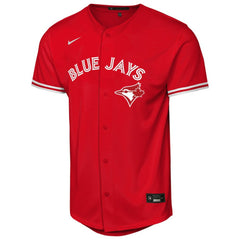 Red Andrés Giménez Toronto Blue Jays Nike Youth Canada Day Replica Jersey