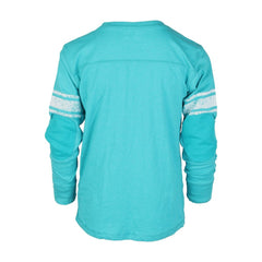 Wes & Willy Youth Football Long Sleeve T-Shirt - Miami Dolphins T-shirts