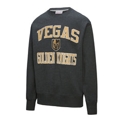NHL Vegas Golden Knights Mitchell & Ness Playoff Win Fleece Pullover Sweatshirt