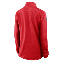 NHL Calgary Flames Fanatics Women's Authentic Pro Rink Quarter-Zip Pullover