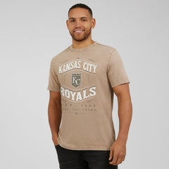 Tan Kansas City Royals Darius Rucker Collection by Fanatics Sun Faded T-Shirt