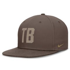 Brown Tampa Bay Rays Nike True Statement 20th AnniversaryPerformance Fitted Hat
