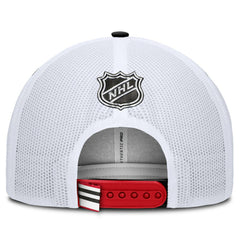 NHL Chicago Blackhawks Fanatics Authentic Pro Rink Adjustable Trucker Hat