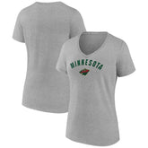 NHL Minnesota Wild Fanatics Women's V-Neck T-Shirt