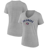NHL Columbus Blue Jackets Fanatics Women's V-Neck T-Shirt