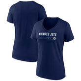 NHL Winnipeg Jets Fanatics Women's V-Neck T-Shirt