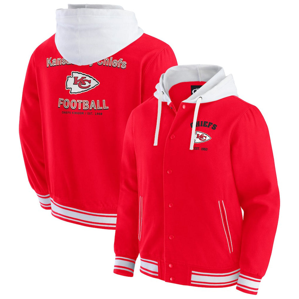 Darius Rucker Collection Full-Snap Hoodie Jacket - Kansas City Chiefs Hoodies