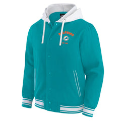 Darius Rucker Collection Full-Snap Hoodie Jacket - Miami Dolphins Hoodies