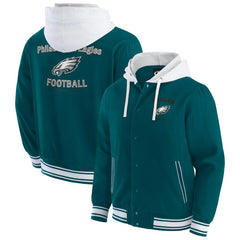 Darius Rucker Collection Full-Snap Hoodie Jacket - Philadelphia Eagles Hoodies