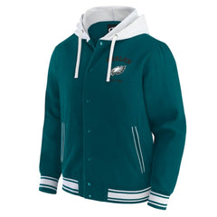 Darius Rucker Collection Full-Snap Hoodie Jacket - Philadelphia Eagles Hoodies