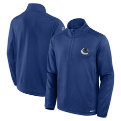 NHL Vancouver Canucks Fanatics Authentic Pro Rink Quarter-Zip Top