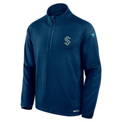 NHL Seattle Kraken Fanatics Authentic Pro Rink Quarter-Zip Top