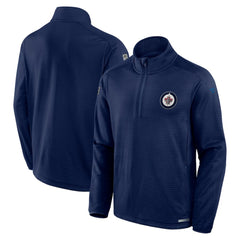 NHL Winnipeg Jets Fanatics Authentic Pro Rink Quarter-Zip Top