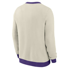 Cream Tampa Bay Rays Nike Cooperstown Collection Fleece Pullover Sweatshirt