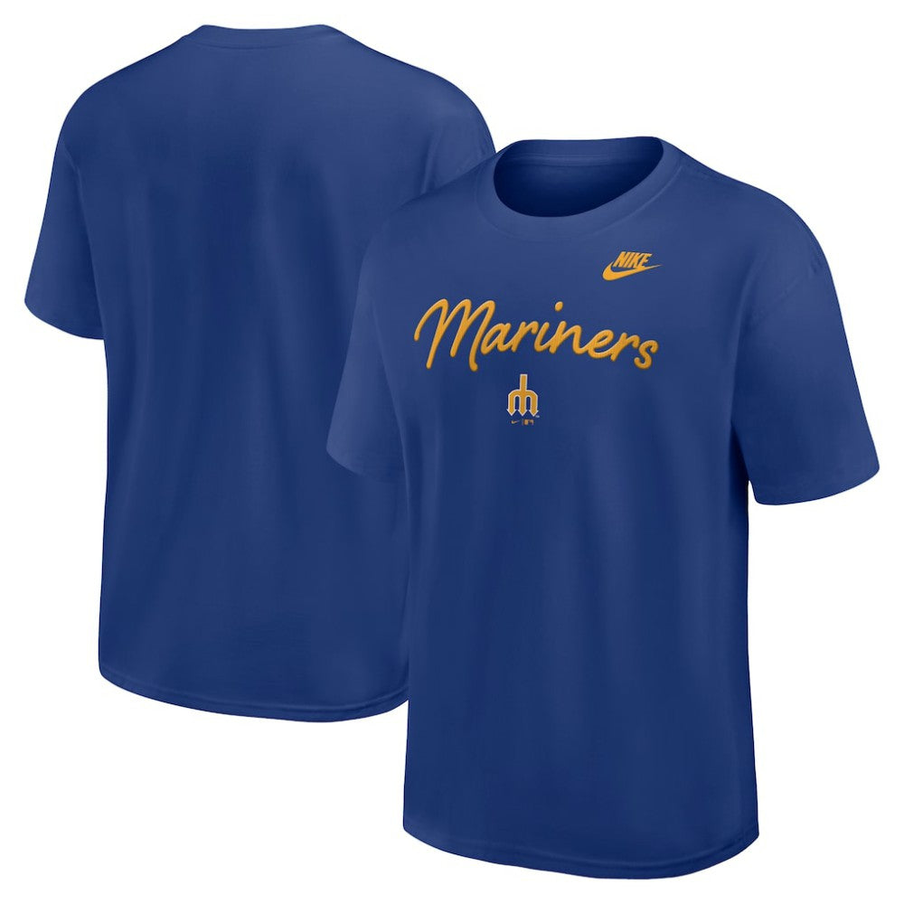 Royal Seattle Mariners Nike Cooperstown Collection Max90 T-Shirt
