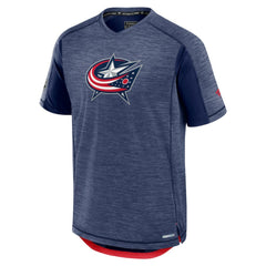 NHL Columbus Blue Jackets Fanatics Authentic Pro Rink Performance T-Shirt