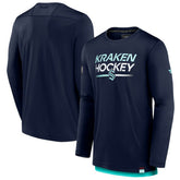 NHL Seattle Kraken Fanatics Authentic Pro Tech Long Sleeve T-Shirt