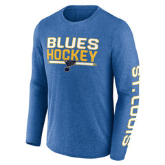 NHL St. Louis Blues Fanatics Sweep Iconic Synthetic Long Sleeve T-Shirt
