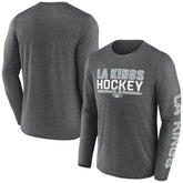 NHL Los Angeles Kings Fanatics Sweep Iconic Synthetic Long Sleeve T-Shirt