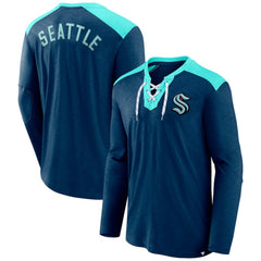NHL Seattle Kraken Fanatics Iconic Exclusive Long Sleeve T-Shirt