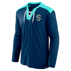 NHL Seattle Kraken Fanatics Iconic Exclusive Long Sleeve T-Shirt