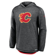NHL Calgary Flames Fanatics Authentic Pro Rink Pullover Hoodie