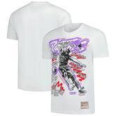 Mitchell & Ness Vince Carter Toronto Raptors Hardwood Classics Chalked Up T-Shirt