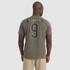 Joe Burrow 2025 Salute to Service Name & Number T-Shirt - Cincinnati Bengals T-shirts