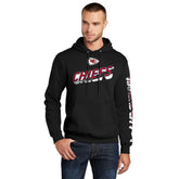Starter Wordmark Logo Pullover Hoodie - Kansas City Chiefs Hoodies