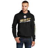 Starter Wordmark Logo Pullover Hoodie - Pittsburgh Steelers Hoodies