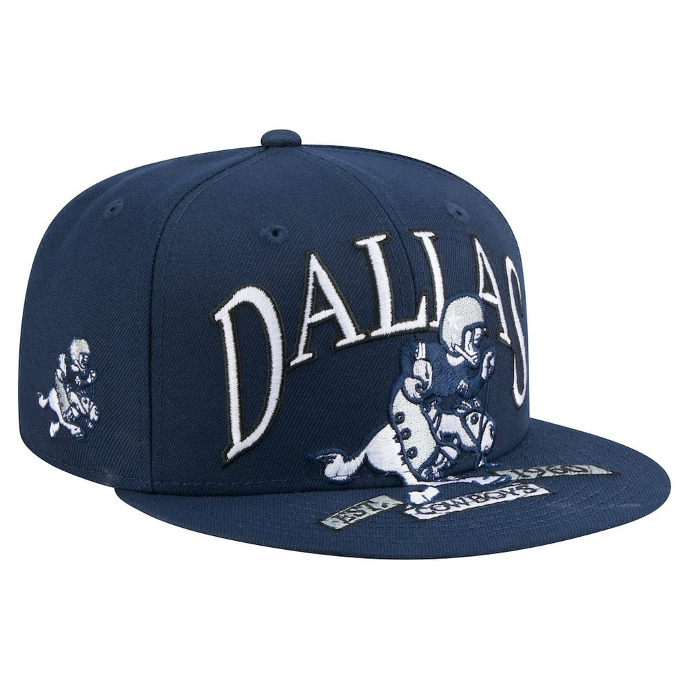 Throwback Oversized 59FIFTY Fitted Hat - Dallas Cowboys Hats