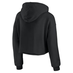 WEAR by Erin Andrews Women's Domestic Cropped Pullover Hoodie - Atlanta Falcons Hoodies