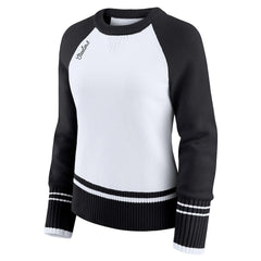 WEAR by Erin Andrews Women's Colorblock Raglan Sweater - Pittsburgh Steelers