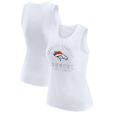 WEAR by Erin Andrews Women's Ribbed Graphic Tank Top - Denver Broncos Tops