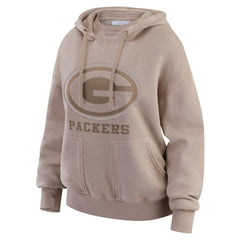 WEAR by Erin Andrews Women's Washed Pullover Crewdie - Green Bay Packers Pullover