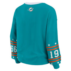 WEAR by Erin Andrews Women's Sport Long-Sleeve T-Shirt - Miami Dolphins T-shirts