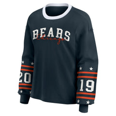 WEAR by Erin Andrews Women's Plus Size Sport Long-Sleeve T-Shirt - Chicago Bears T-shirts