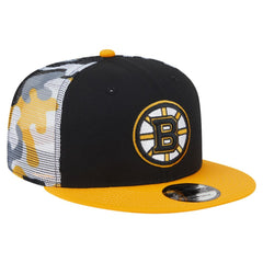 NHL Boston Bruins New Era Camo Meshback 9FIFTY Snapback Hat