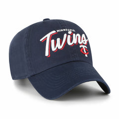 Navy Minnesota Twins '47 Women's Ariana Clean Up Adjustable Hat