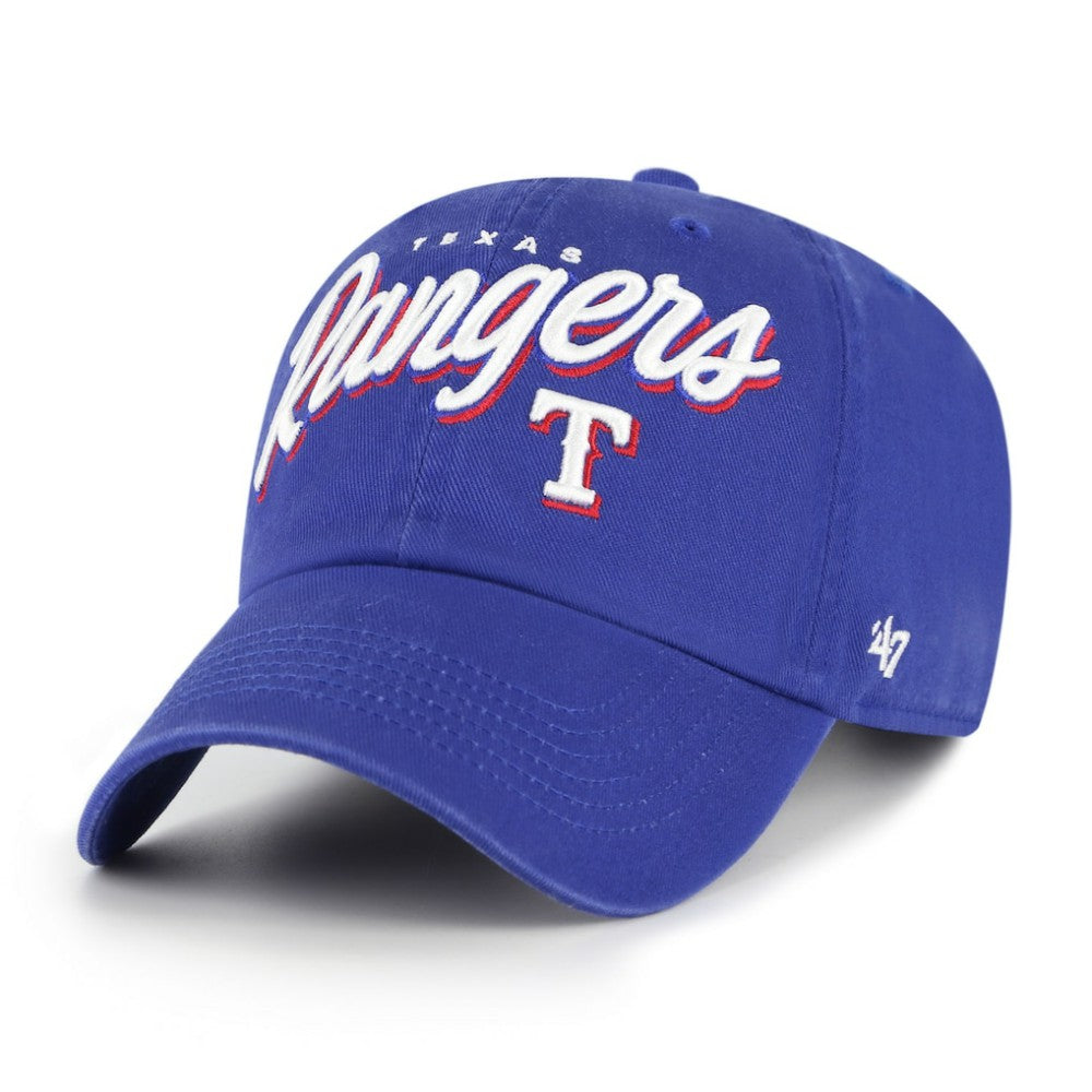 Royal Texas Rangers '47 Women's Ariana Clean Up Adjustable Hat