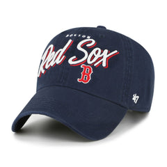 Navy Boston Red Sox '47 Women's Ariana Clean Up Adjustable Hat