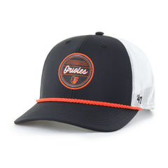Black/White Baltimore Orioles '47 Fairway Trucker Adjustable Hat