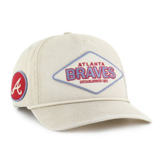 Khaki Atlanta Braves '47 Cairn Hitch Adjustable Hat
