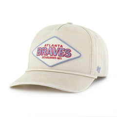 Khaki Atlanta Braves '47 Cairn Hitch Adjustable Hat
