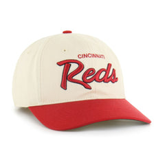 Natural Cincinnati Reds '47 Crosstown Franchise Fitted Hat