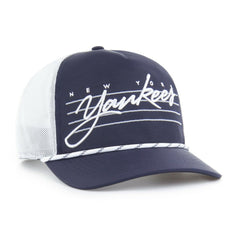 Navy New York Yankees '47 Brrr Downburst Mesh Hitch Adjustable Hat