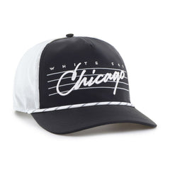 Black Chicago White Sox '47 Brrr Downburst Mesh Hitch Adjustable Hat