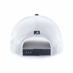 Navy Atlanta Braves '47 Brrr Downburst Mesh Hitch Adjustable Hat