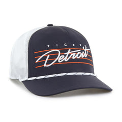 Navy Detroit Tigers '47 Brrr Downburst Mesh Hitch Adjustable Hat